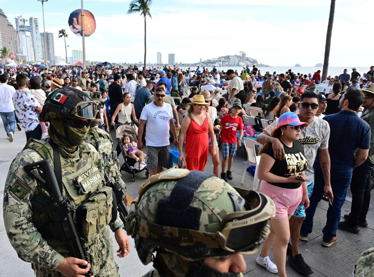 Concluye operativo de seguridad en el Carnaval de Mazatlán