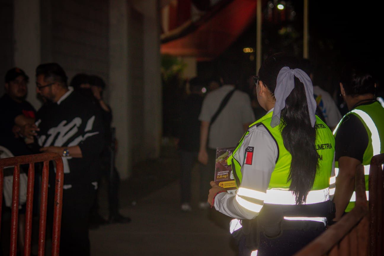 Operativo de seguridad en el Carnaval de Mazatlán 2026