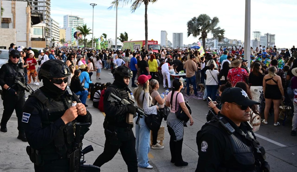 Concluye operativo de seguridad en el Carnaval de Mazatlán