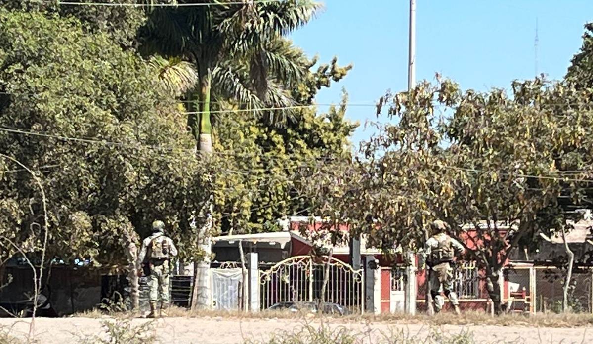Operativo del Ejército en Guasave