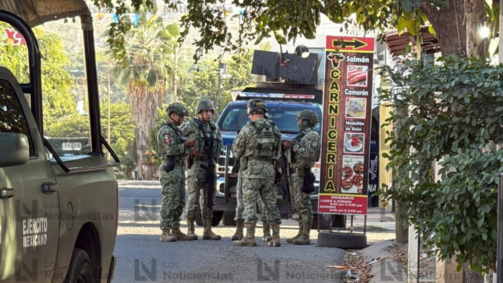 Realizan operativo en Villas del Real, Culiacán