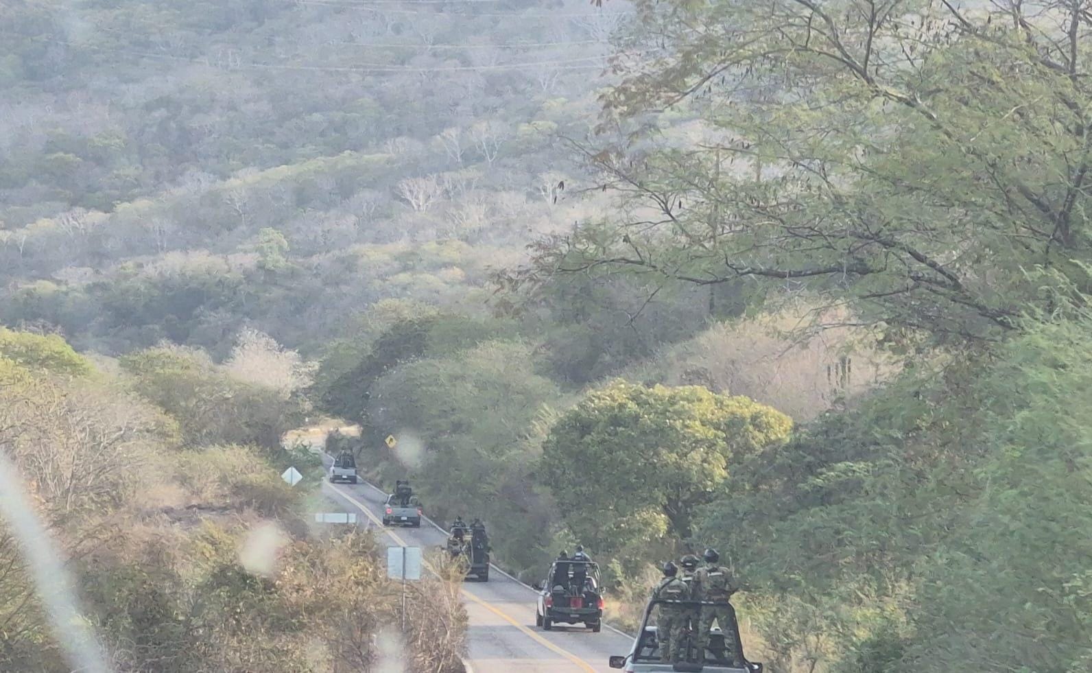 Operativo para encontrar a los mineros desaparecidos en Concordia, Sinaloa