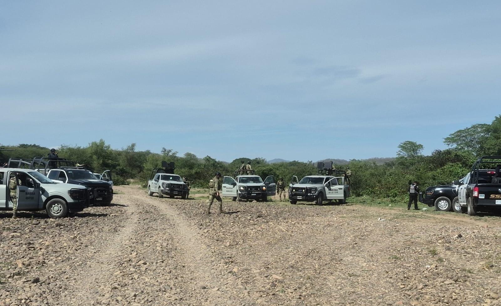 Operativo para encontrar a los mineros desaparecidos en Concordia, Sinaloa