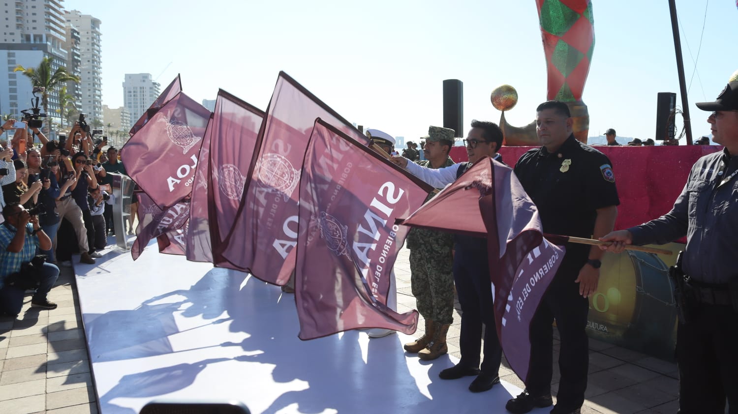 Arranca operativo de seguridad para el Carnaval Internacional de Mazatlán 2026