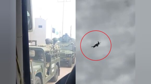 ¡Traen un blindado! Ejército Mexicano y Semar realizan fuerte operativo por tierra y aire en la Villa de Ahome, Sinaloa