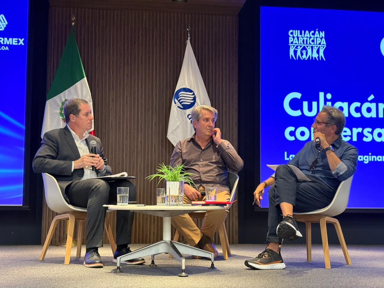 Panel "Culiacán en conversación" en el Tecnológico de Monterrey Campus Sinaloa