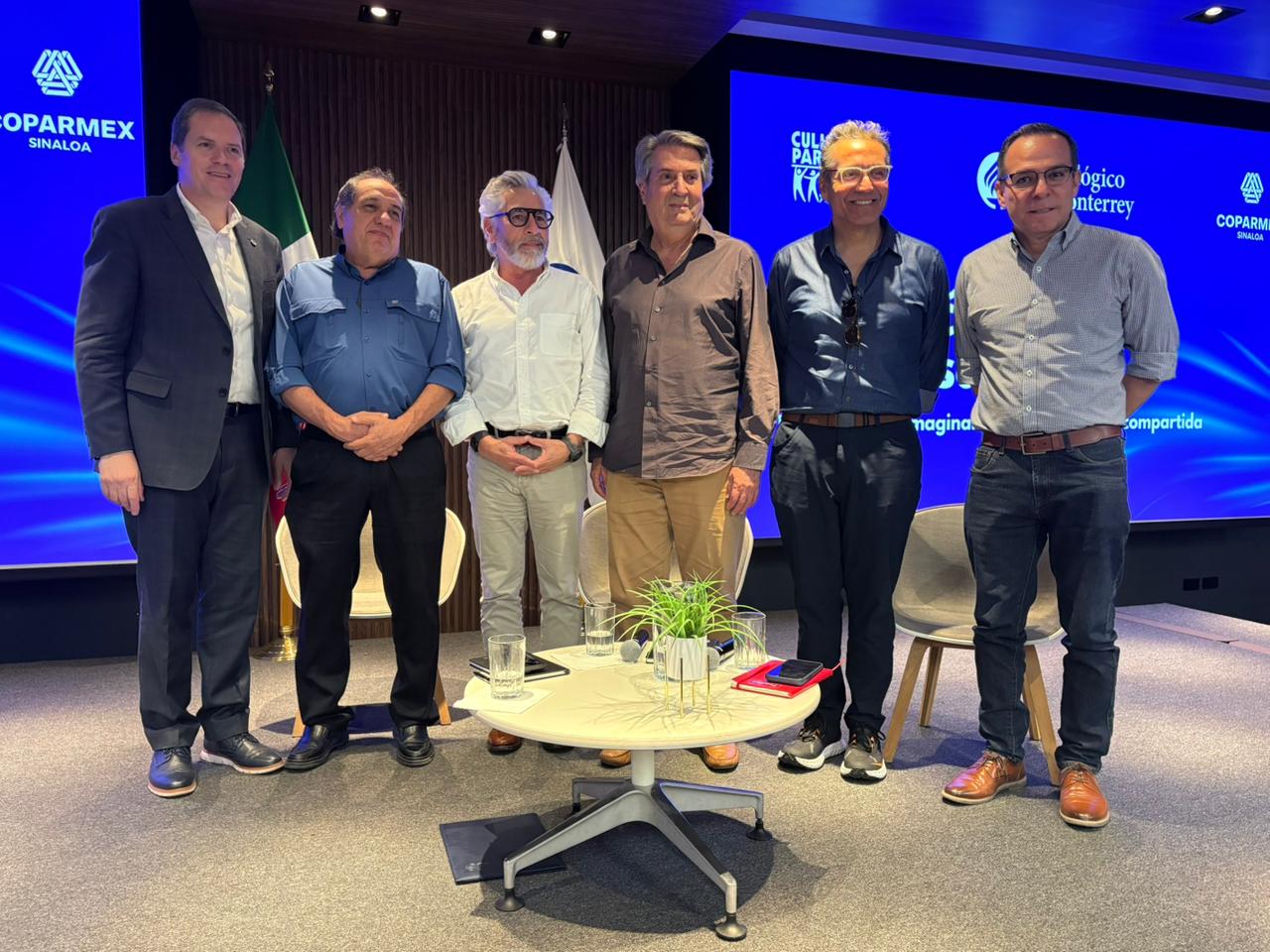 Panel "Culiacán en conversación" en el Tecnológico de Monterrey Campus Sinaloa