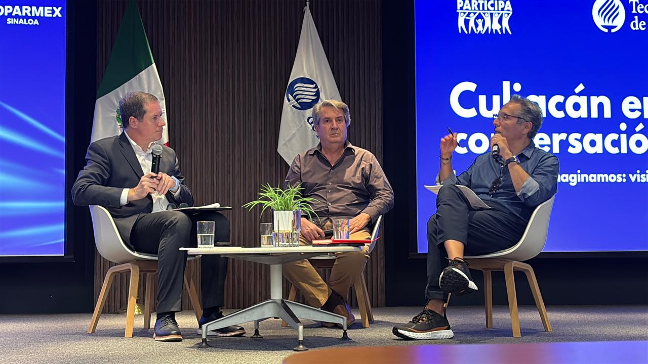 Panel "Culiacán en conversación" en el Tecnológico de Monterrey Campus Sinaloa