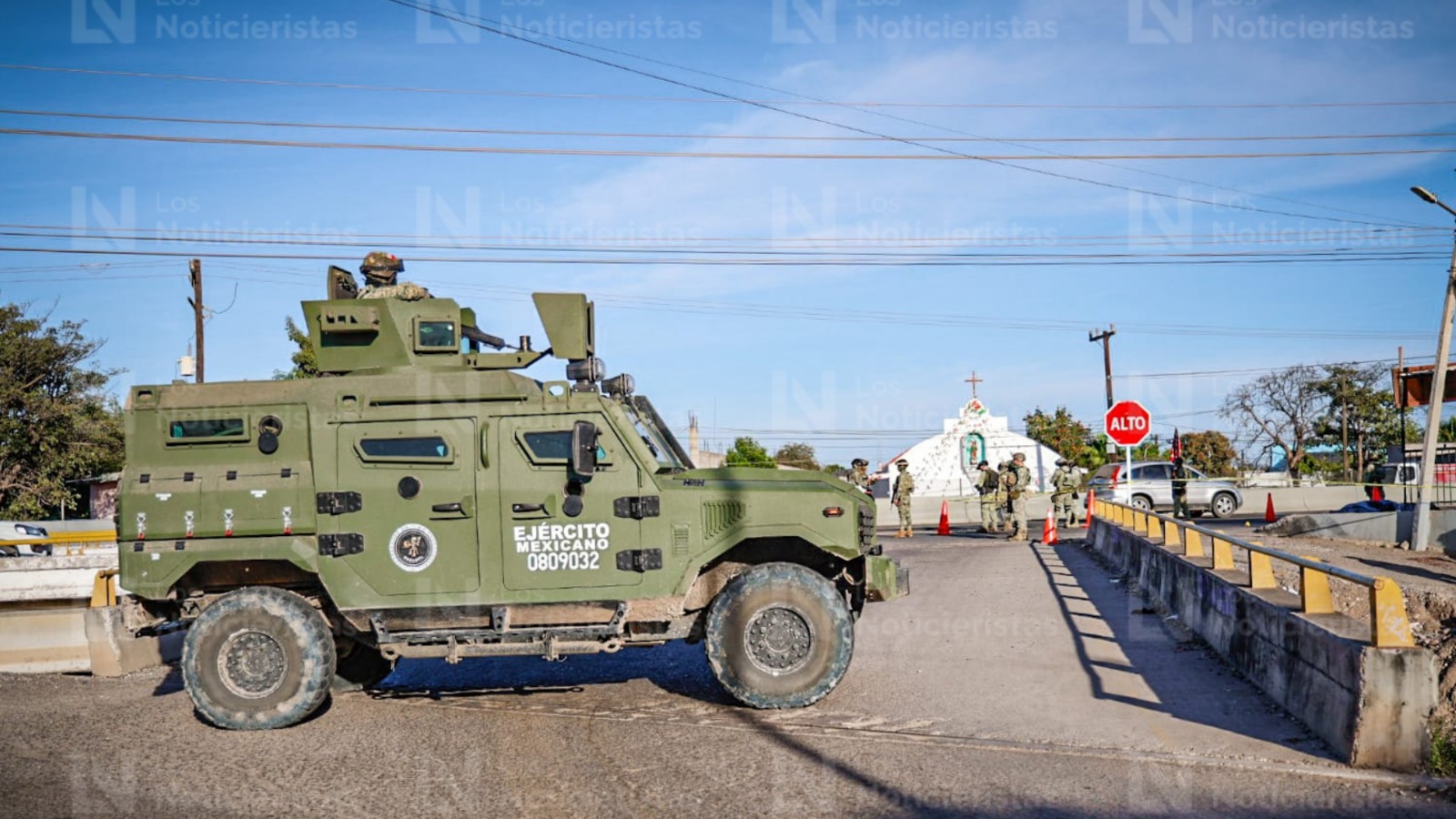 Vehículo blindado del Ejercito