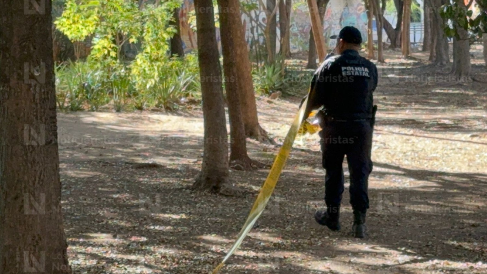 Personal de la PEP acordona zona donde ejecutaron a joven