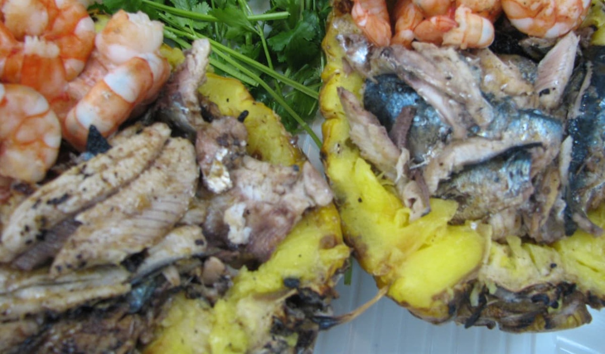 Platillo de mariscos