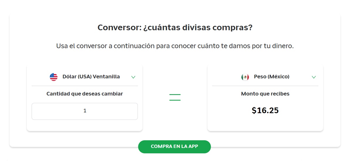 Precio del dólar en Banco Azteca