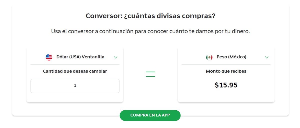 Precio del dólar en Banco Azteca