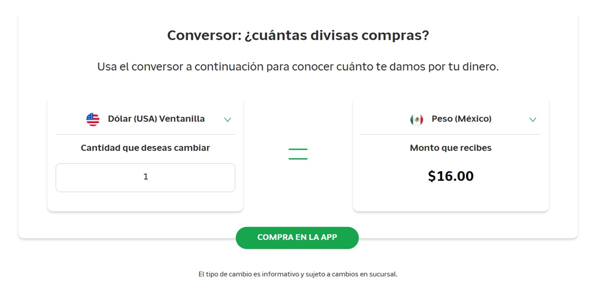 Precio del dólar en Banco Azteca