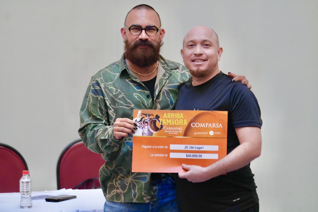 Cultura Mazatlán premia a comparsas que participaron en desfiles del Carnaval