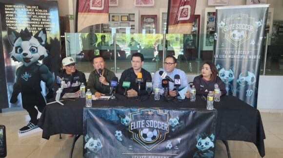 Presentan la Liga Municipal Norte Elite Soccer en Culiacán