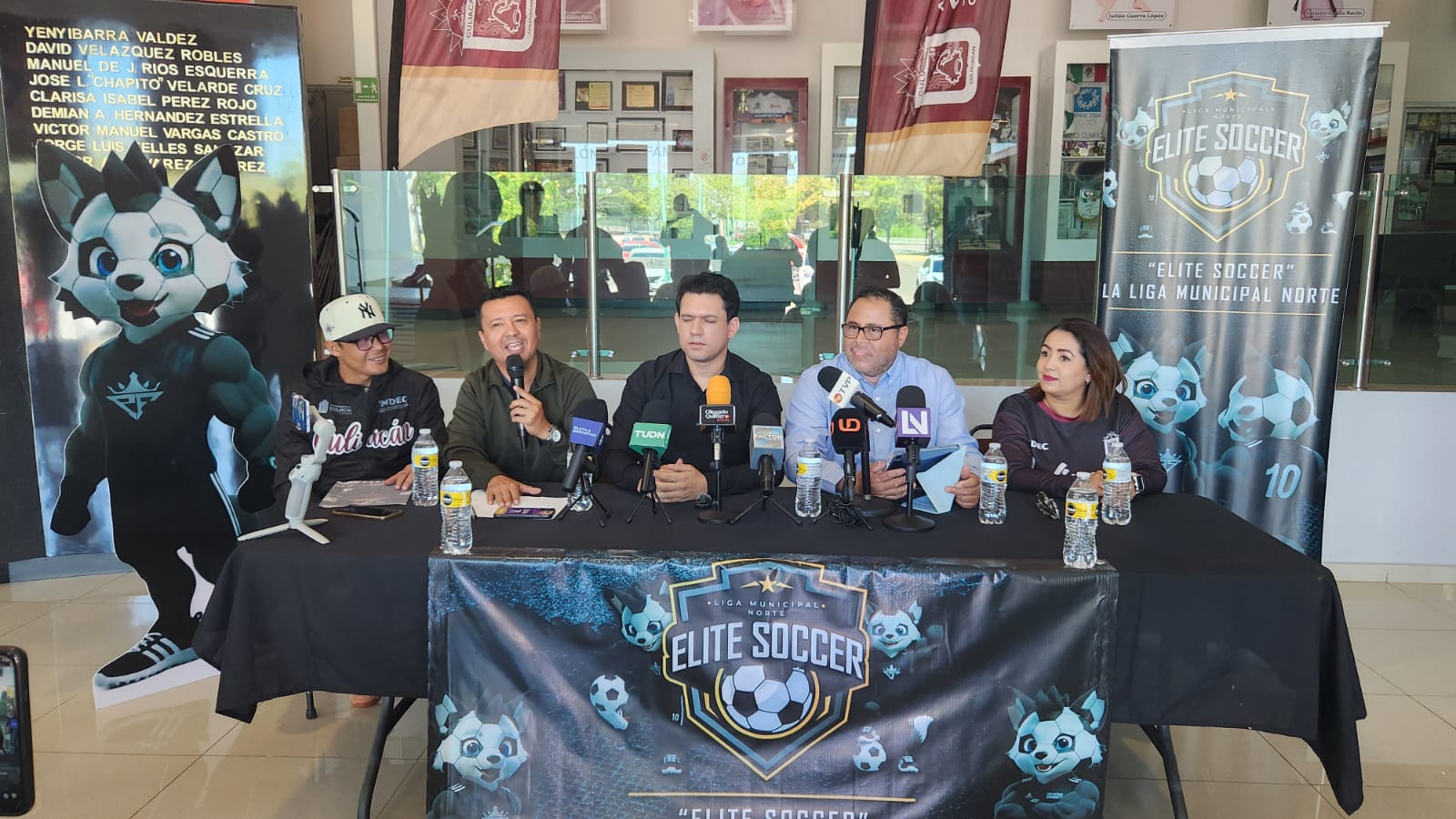 Presentan la Liga Municipal Norte de Soccer en Culiacán