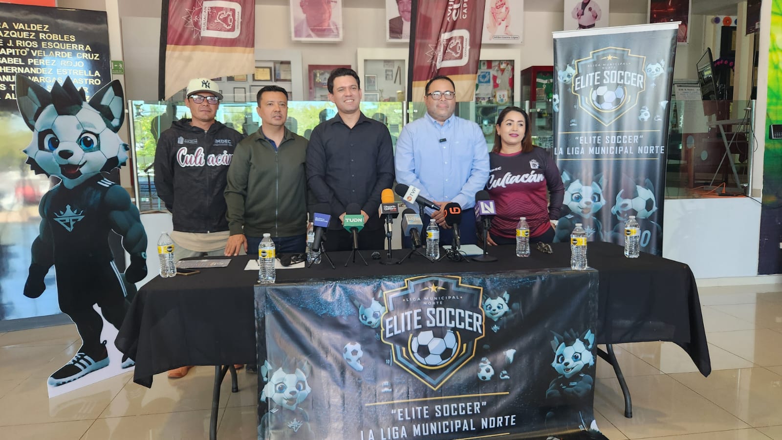 Presentan la Liga Municipal Norte de Soccer en Culiacán