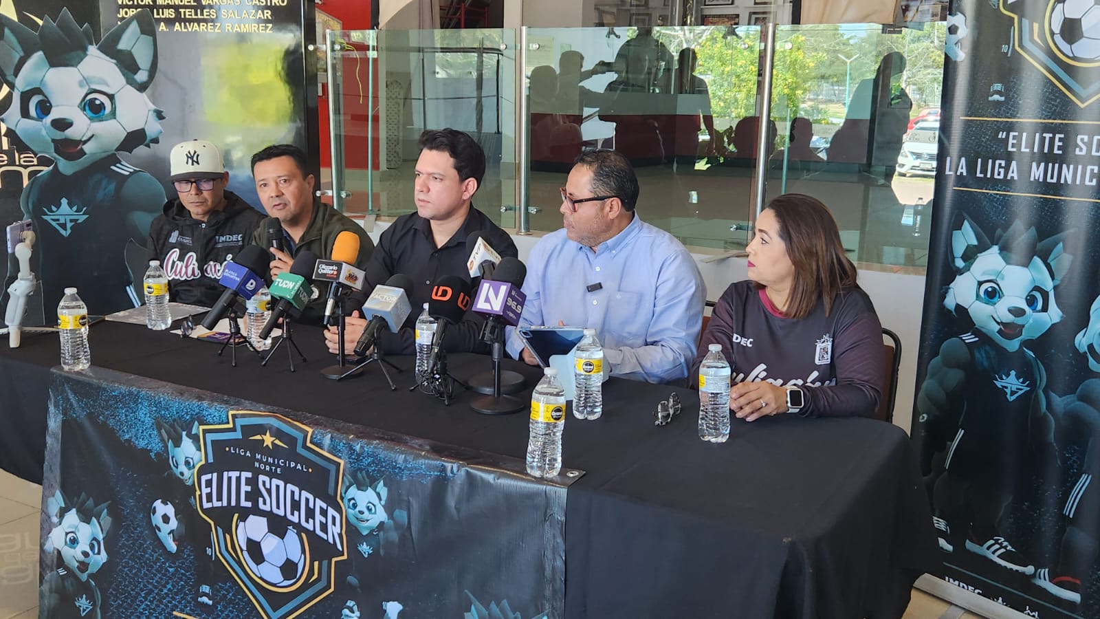 Presentan la Liga Municipal Norte de Soccer en Culiacán