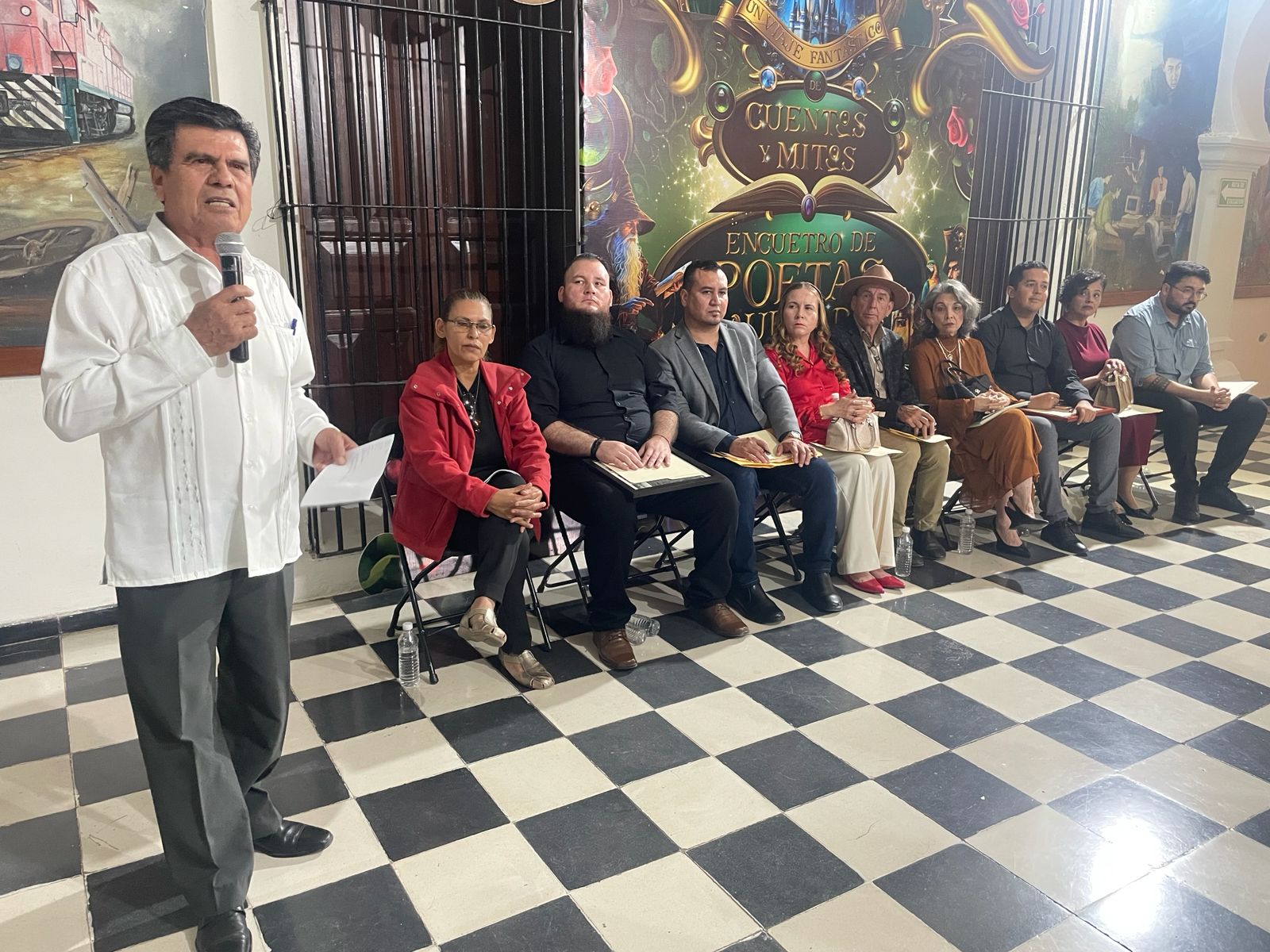 Encuentro de Poetas Laureados como parte de las actividades previas al Carnaval Mocorito 2026