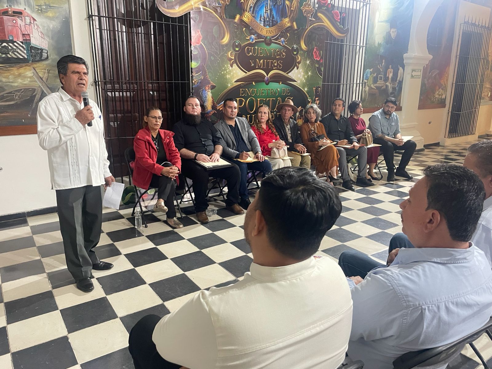Encuentro de Poetas Laureados como parte de las actividades previas al Carnaval Mocorito 2026