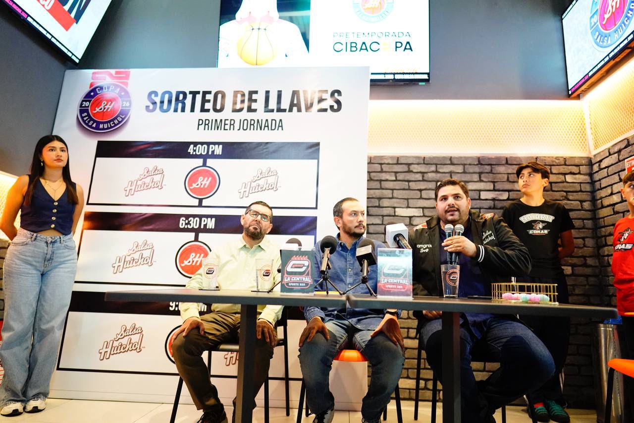 Primera jornada del sorteo de llaves de la Copa Salsa Huichol 2026