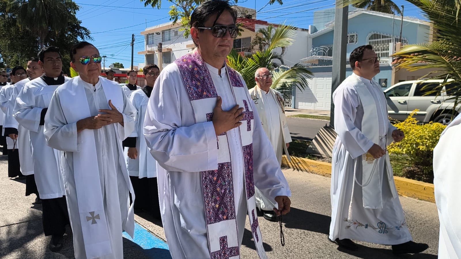 Procesión penitencial de la diócesis de Mazatlán