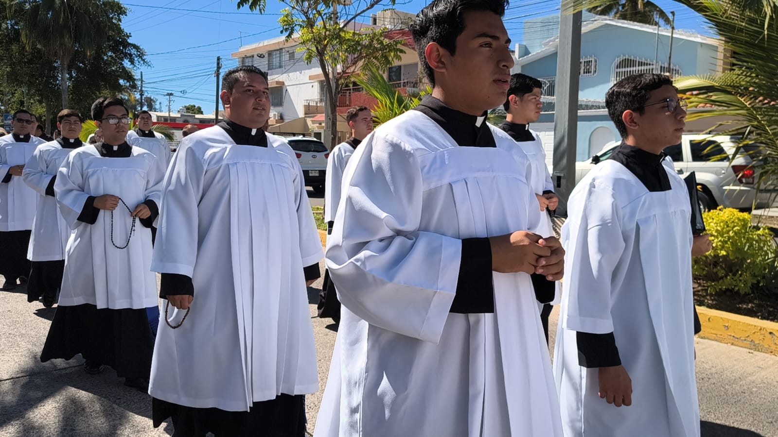 Procesión penitencial de la diócesis de Mazatlán