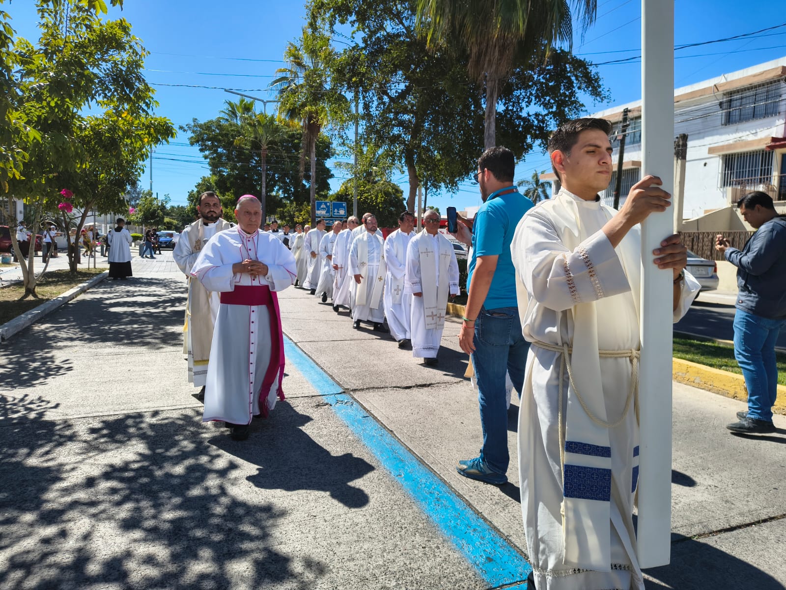 Procesión penitencial de la diócesis de Mazatlán