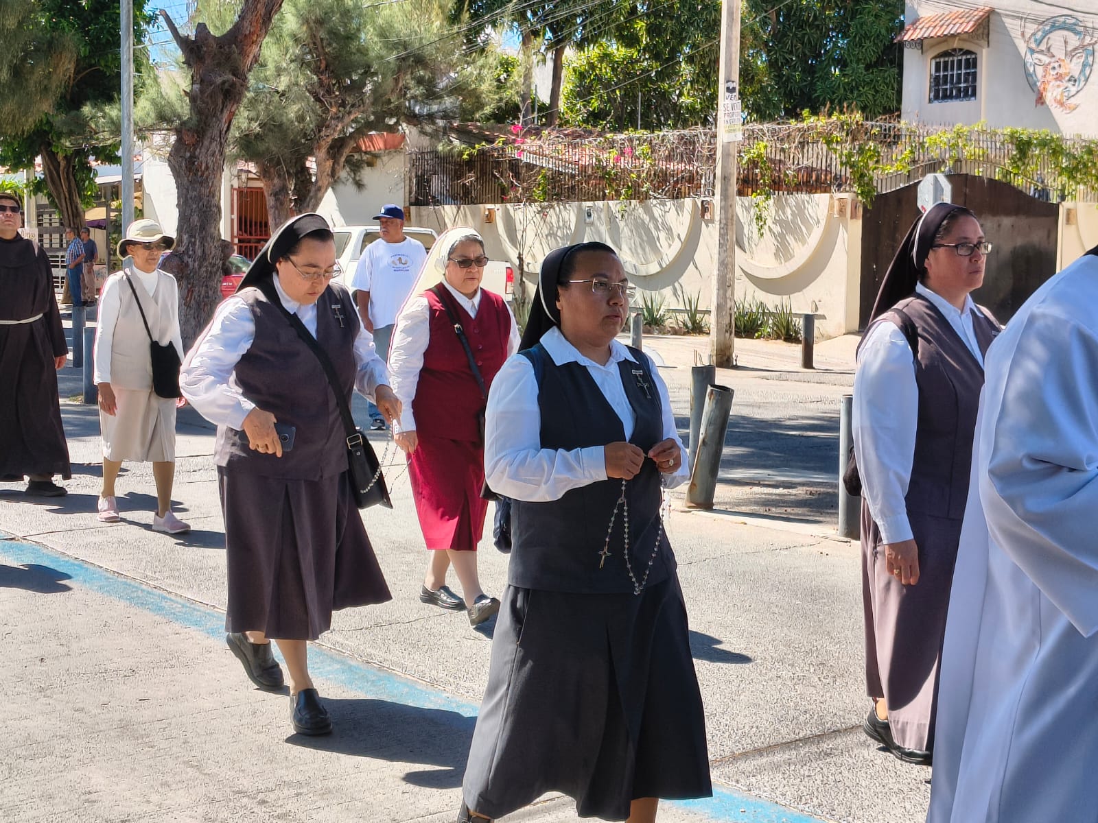 Procesión penitencial de la diócesis de Mazatlán