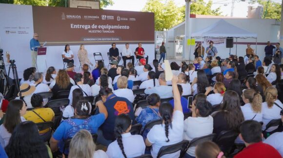 Se benefició a 11 municipios de Sinaloa; con 3,600 equipos entregados concluye el programa “Nuestro Tianguis”