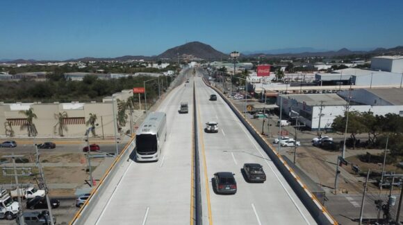 ¡Aún está en construcción! Puente vehicular norte en Mazatlán, Sinaloa, sigue en obra pese a apertura parcial, aclara SICT