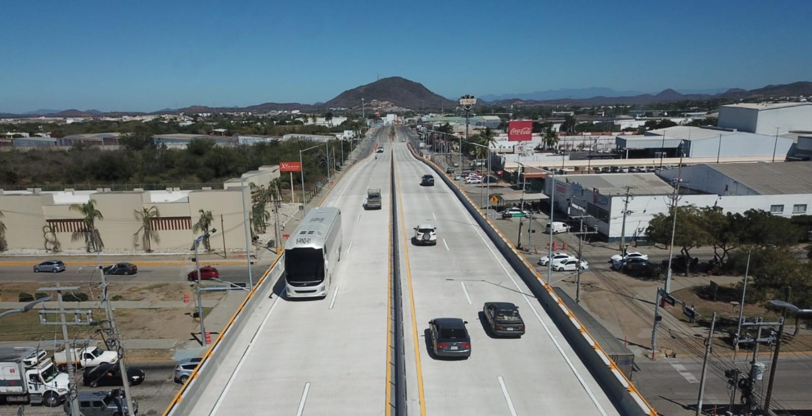 Puente vehicular norte en Mazatlán, Sinaloa