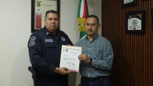 rafael baez sidar en toma de protesta para coordinador