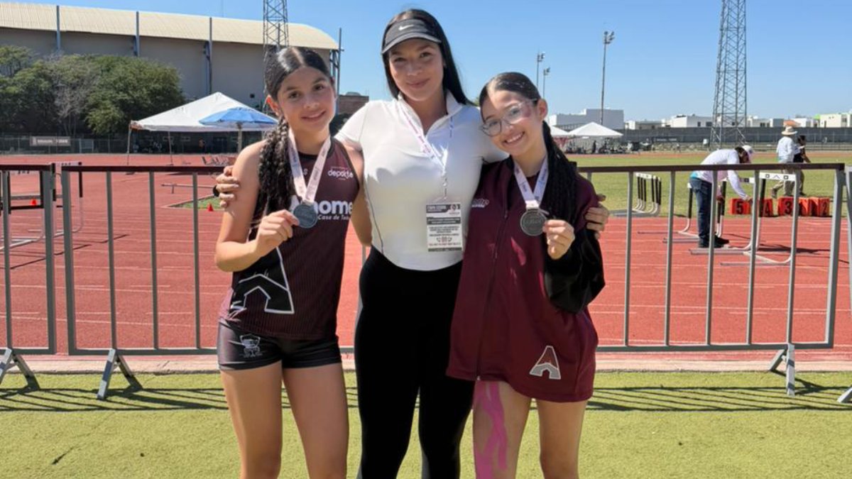 rebeca y maría victoria de los mochis consiguen plata en los juegos conade 2026 maestra