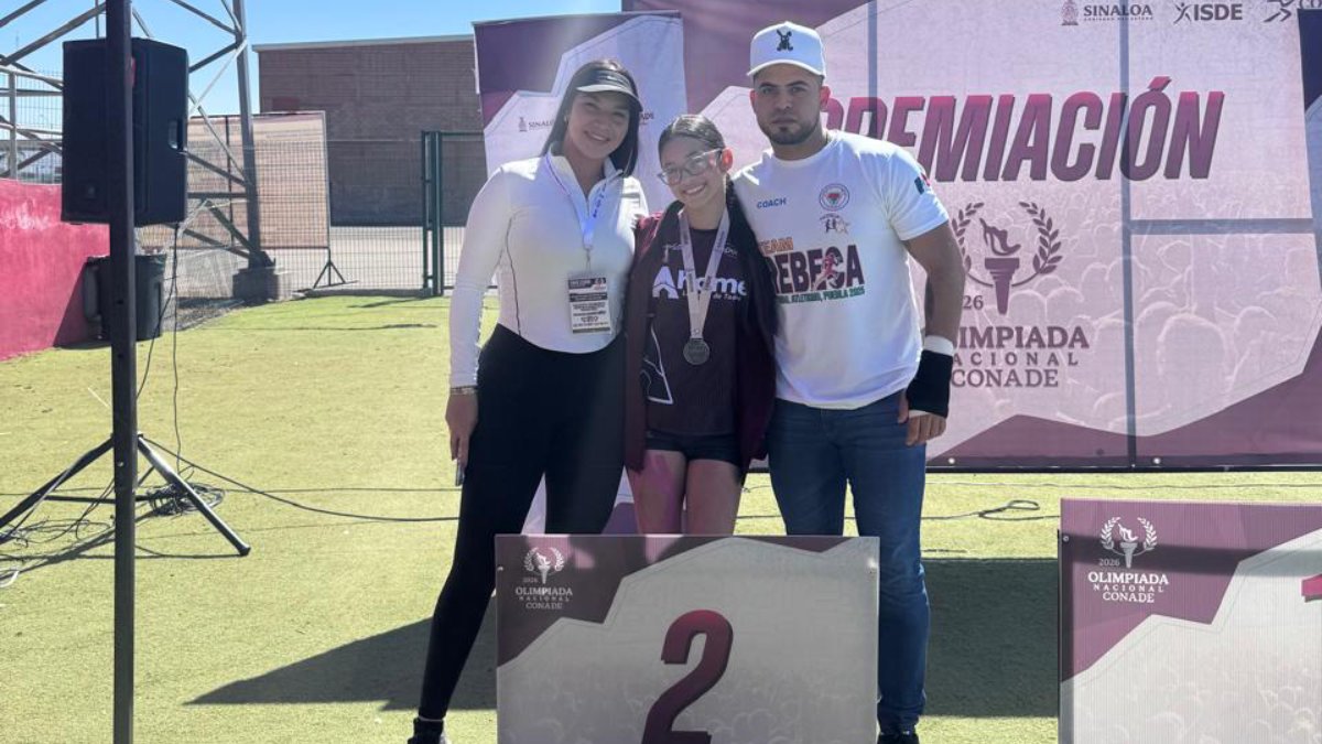 rebeca y maría victoria de los mochis consiguen plata en los juegos conade 2026 segundo
