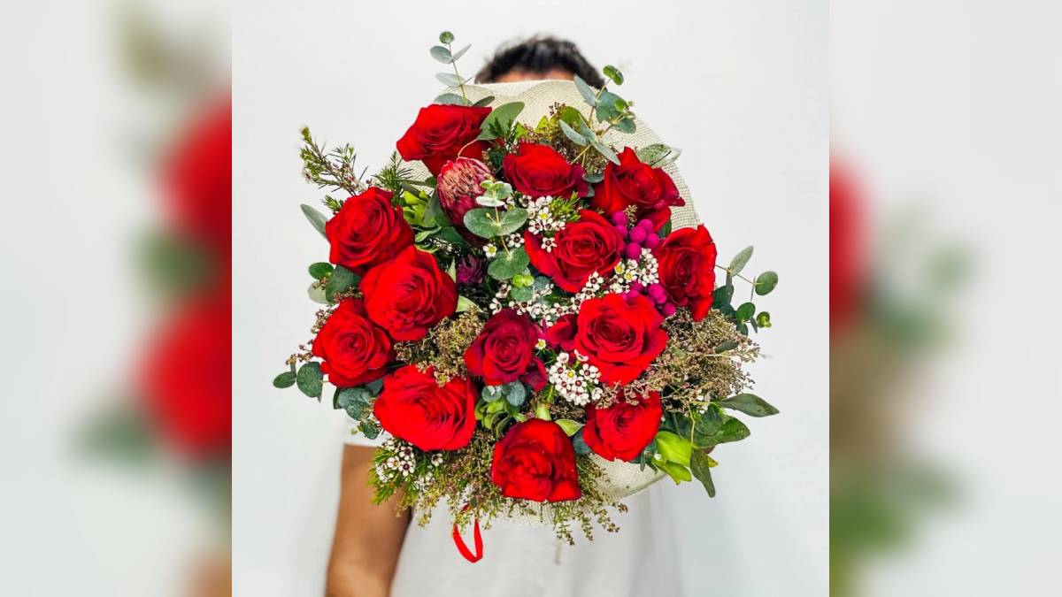 regalar flores.