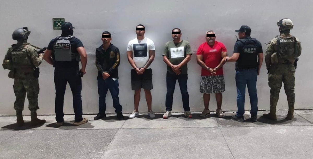 Reos recapturados tras fuga de penal de Puerto Vallarta