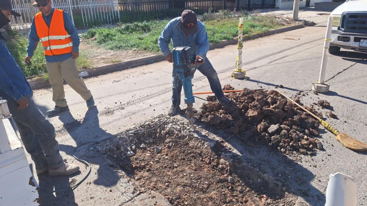 reparan baches en los mochis sinaloa