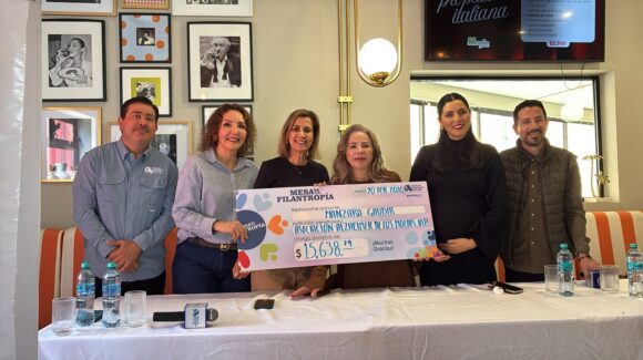 Manzára entrega donativo de la “Mesa de la Filantropía” a Asociación Alzheimer de Los Mochis, Sinaloa
