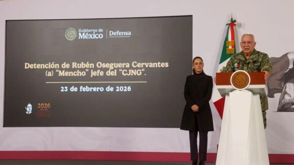 Se le quebró la voz: Secretario de Defensa lamenta las bajas de uniformados en operativo contra ‘El Mencho’ (video)