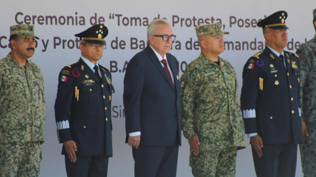 rinde protesta edgar campos como comandante de la base aerea militar no10 en culiacan rocha