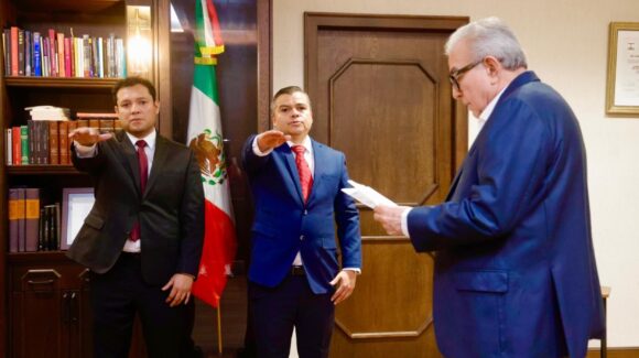 Rocha Moya nombra dos nuevos subsecretarios en su gabinete