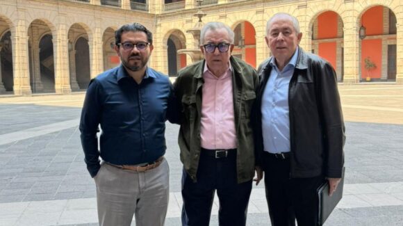 Rocha busca soluciones para la comercialización del maíz; se reúne en CDMX con autoridades de Sader y Presidencia