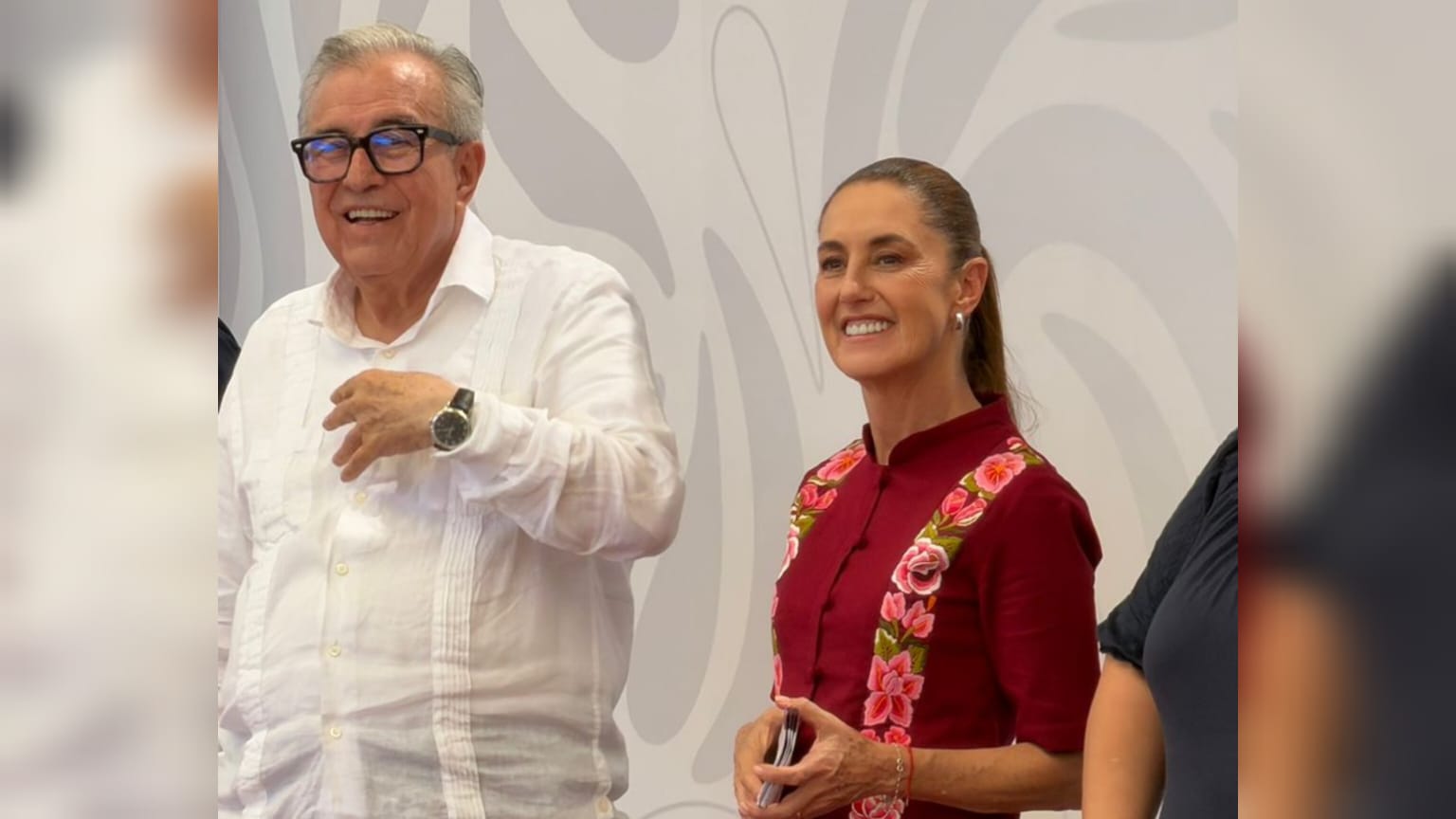 Claudia Sheinbaum en Mazatlán y Rocha Moya