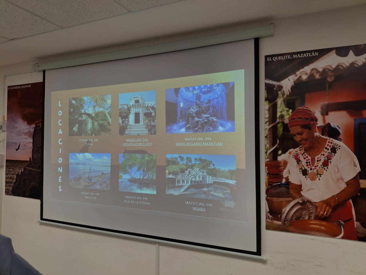 Rueda de prensa sobre la película Pimienta en Sinaloa