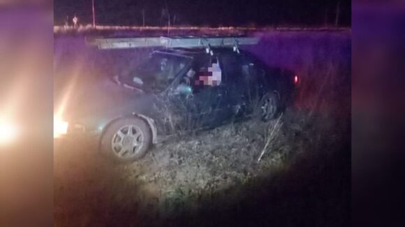 Fatal salida de camino cobra la vida de un hombre en la carretera Estatal 300, en Tamazula, Guasave, Sinaloa