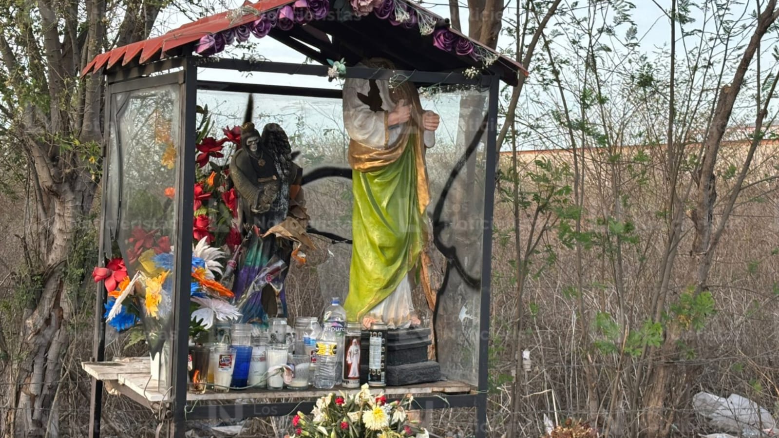 Santa Muerte en La Costerita