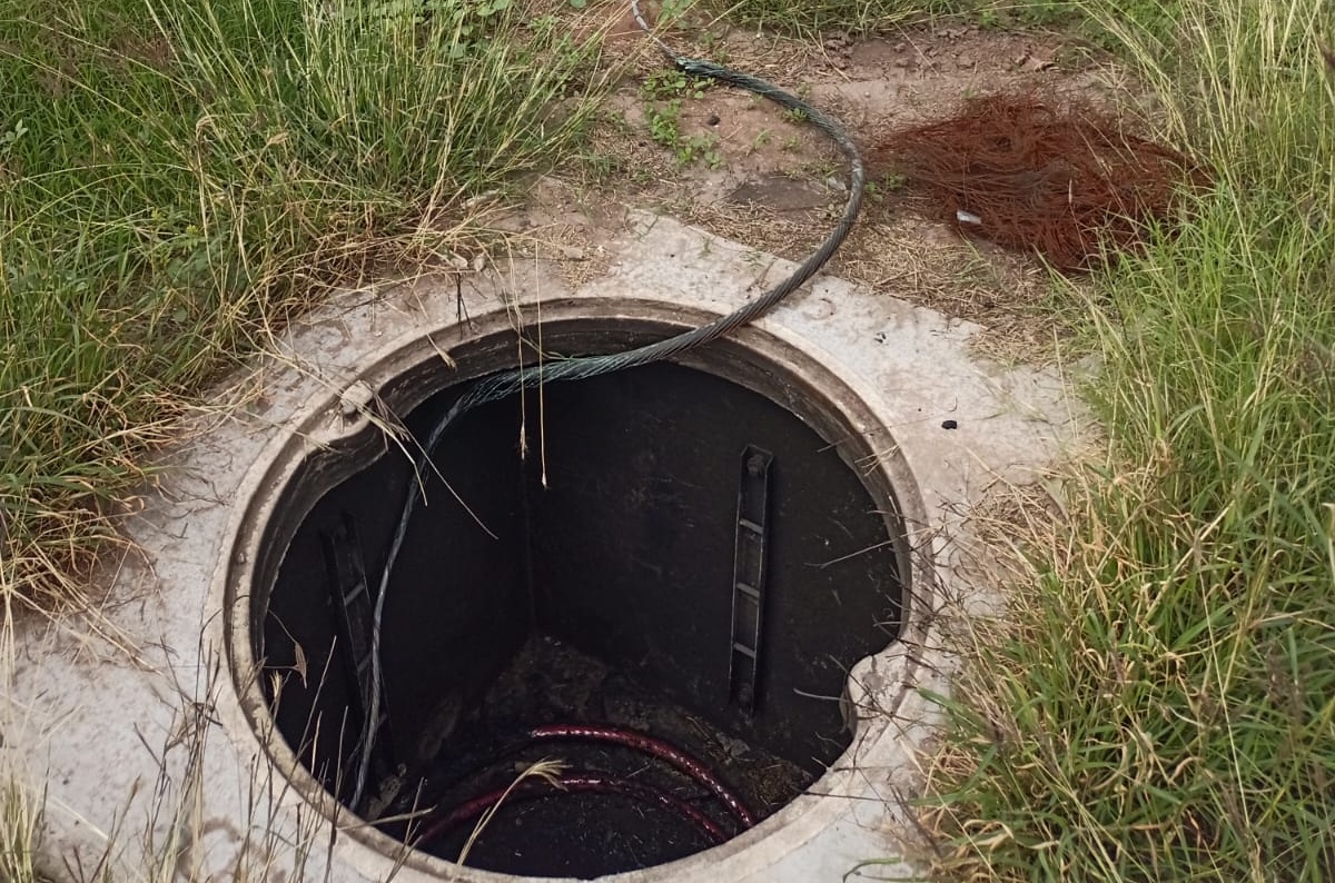 Se roban cableado del distribuidor vial en Los Mochis