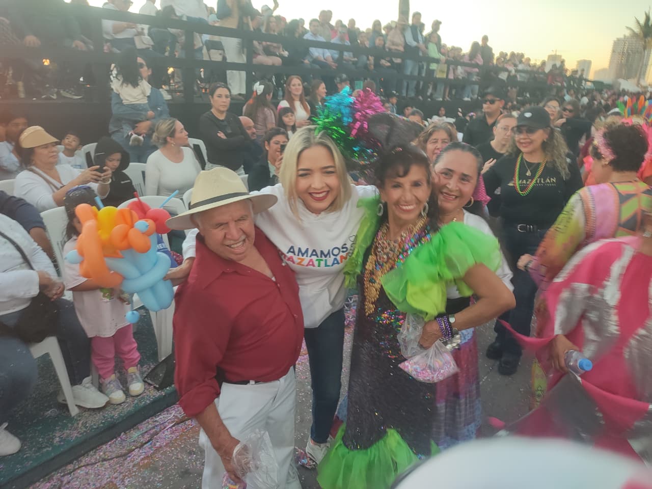 Segundo desfile del Carnaval de Mazatlán 2026